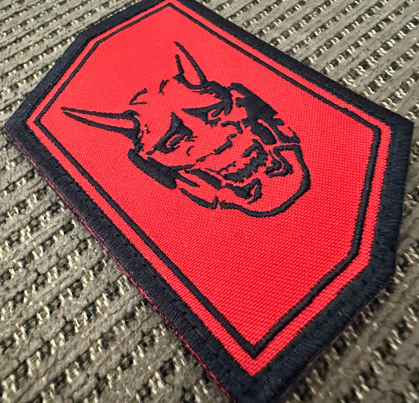 Oni Gear "Hex" Red/Black Variant Patch