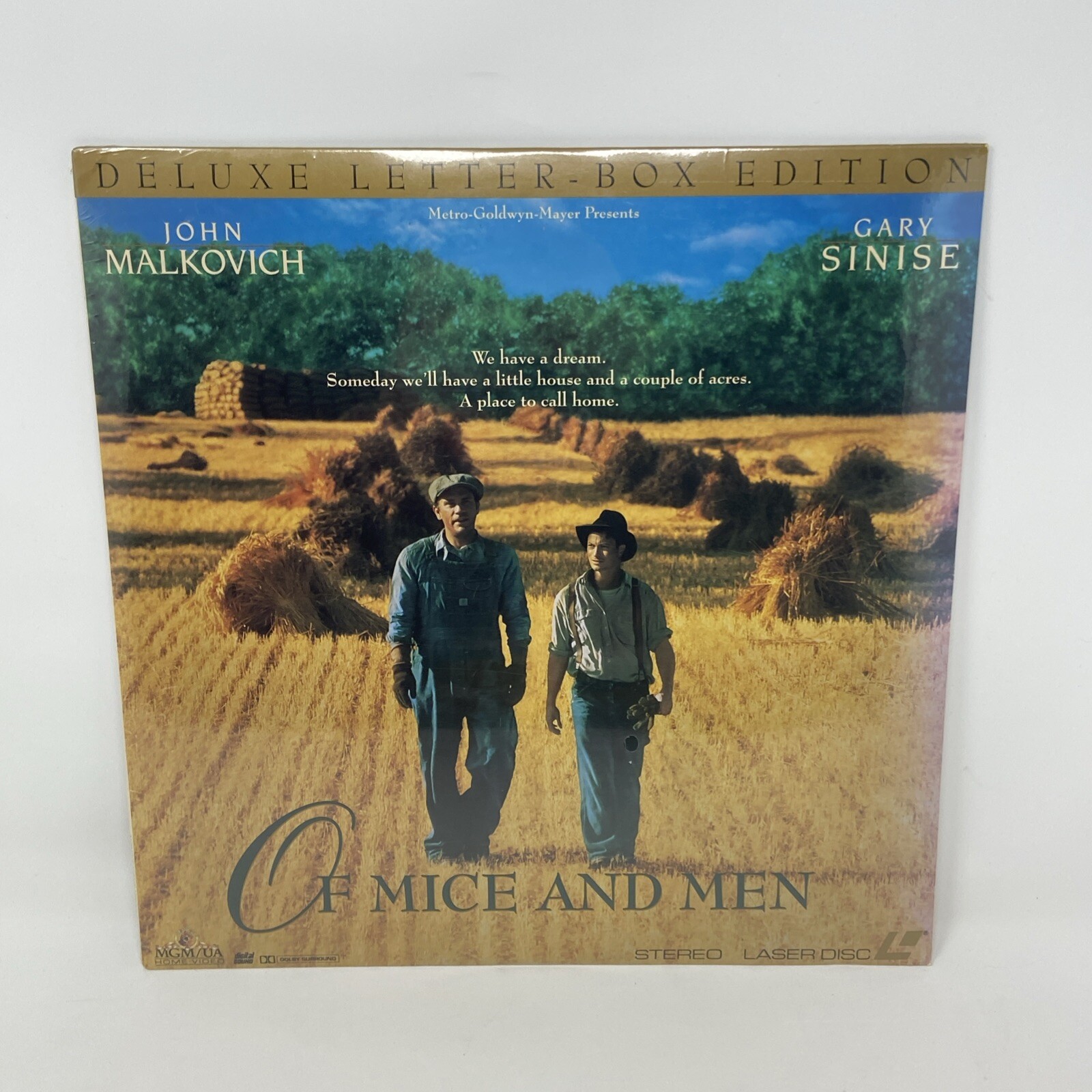 Of Mice and Men Laserdisc LD 1996 Deluxe Letter-box Edition NEW [ML 102693]