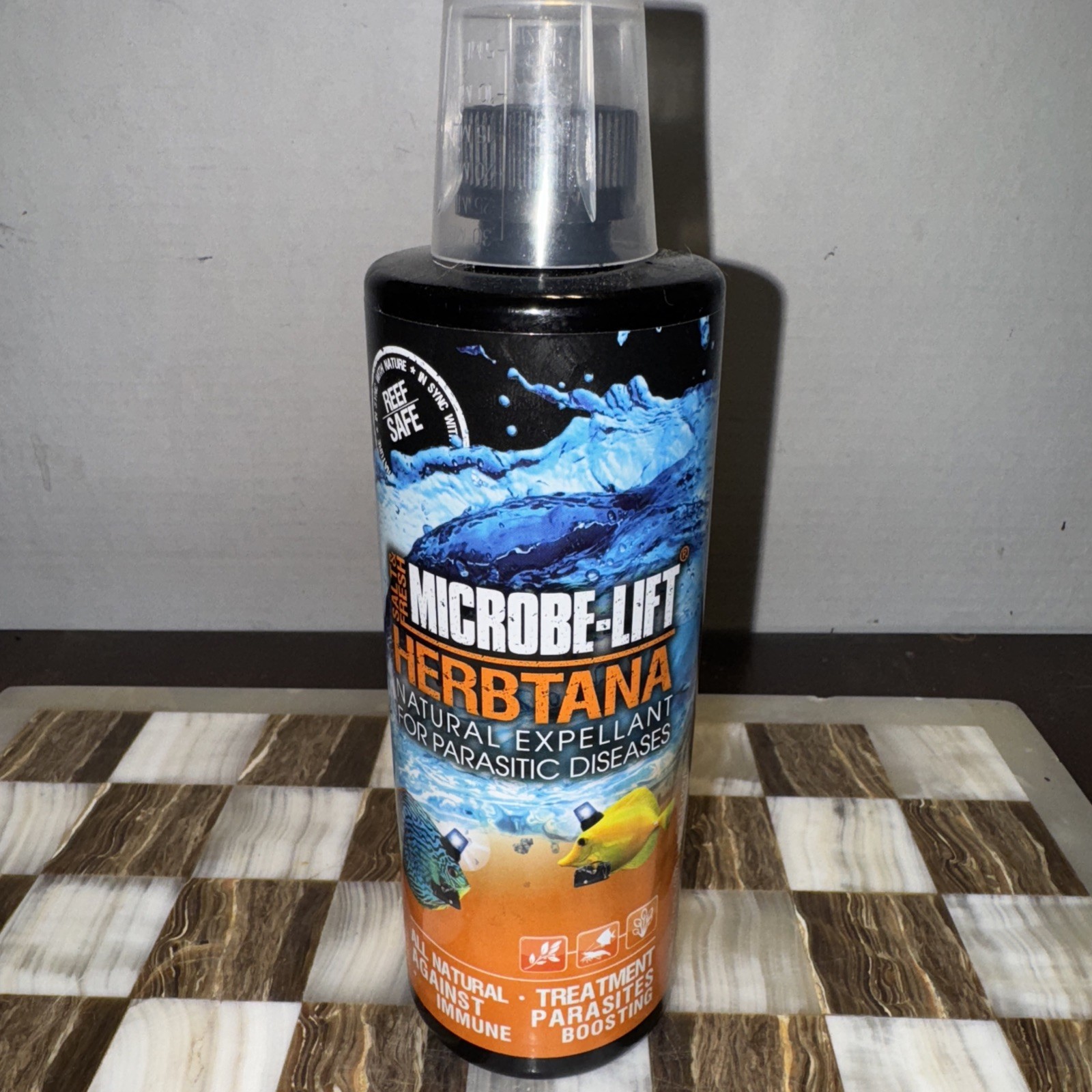 Herbtana 16 Ounce Aquarium Pond Water Treatment Boost Fish Health Safe Natural