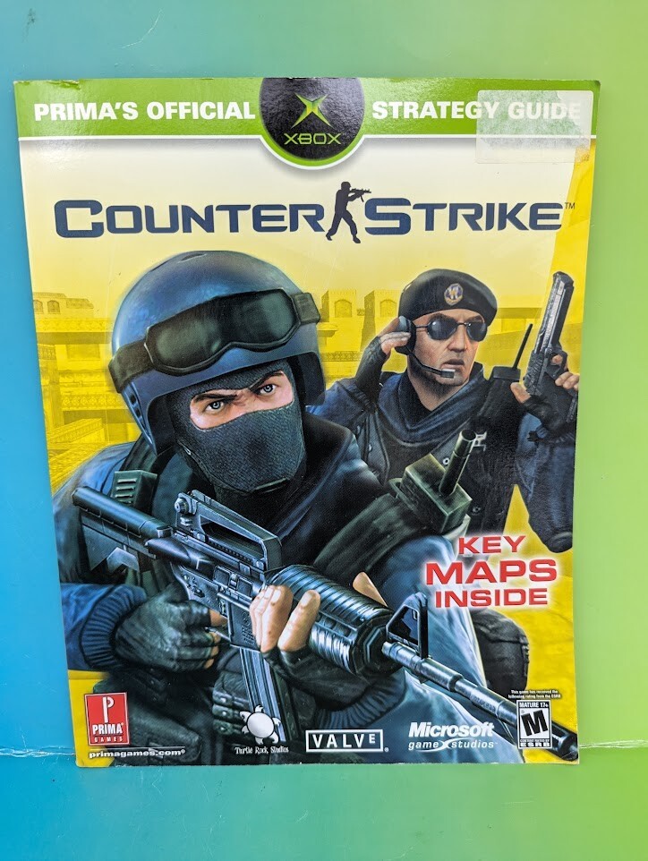 Counter Strike - Prima Official Strategy Guide Microsoft XBOX