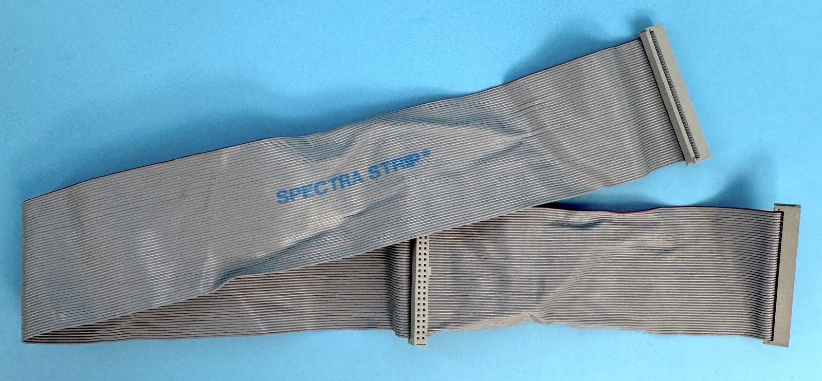 Spectra Strip 50 Pin SCSI Cable 490089-00 Rev B 28" Apple Macintosh