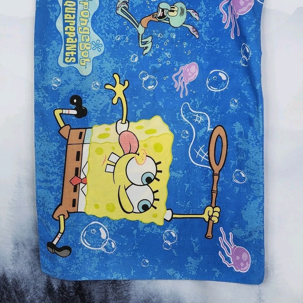 Y2K Nickelodeon Spongebob Squarepants Pillowcase 2001