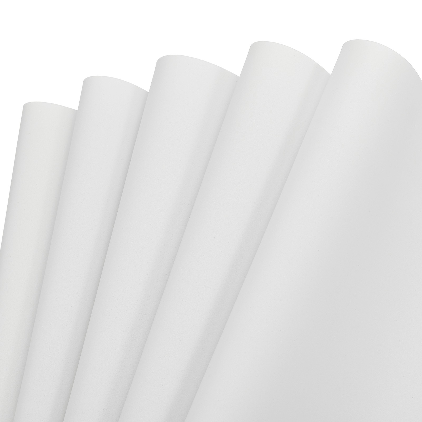 EVA Foam Sheets White 19.7 Inch x 19.3 Inch 1mm Thick Crafts Sheets 5Pcs