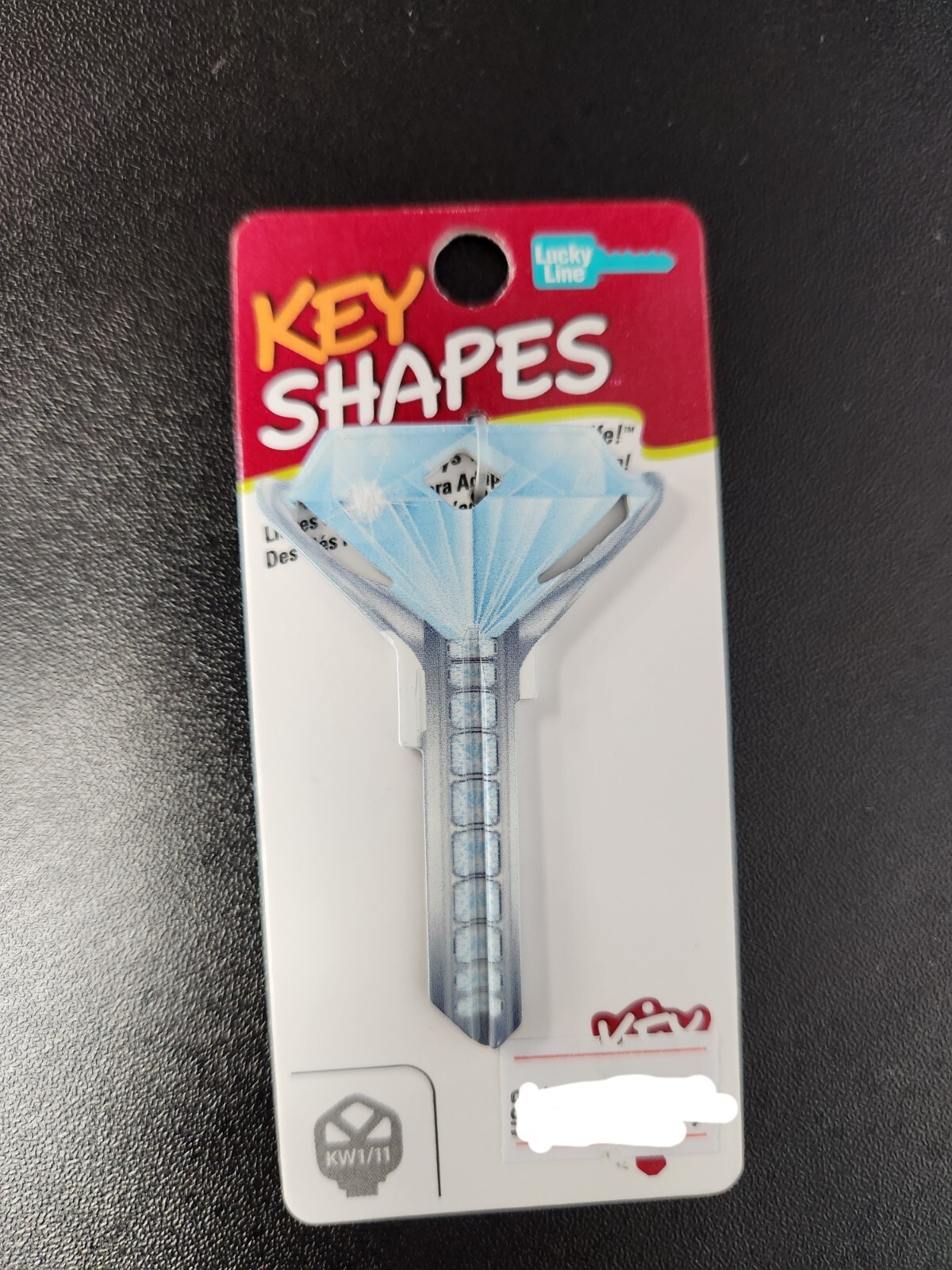 DIAMOND SHAPED KWIKSET KW1/KW10 KEYBLANK - READ DETAILS BELOW