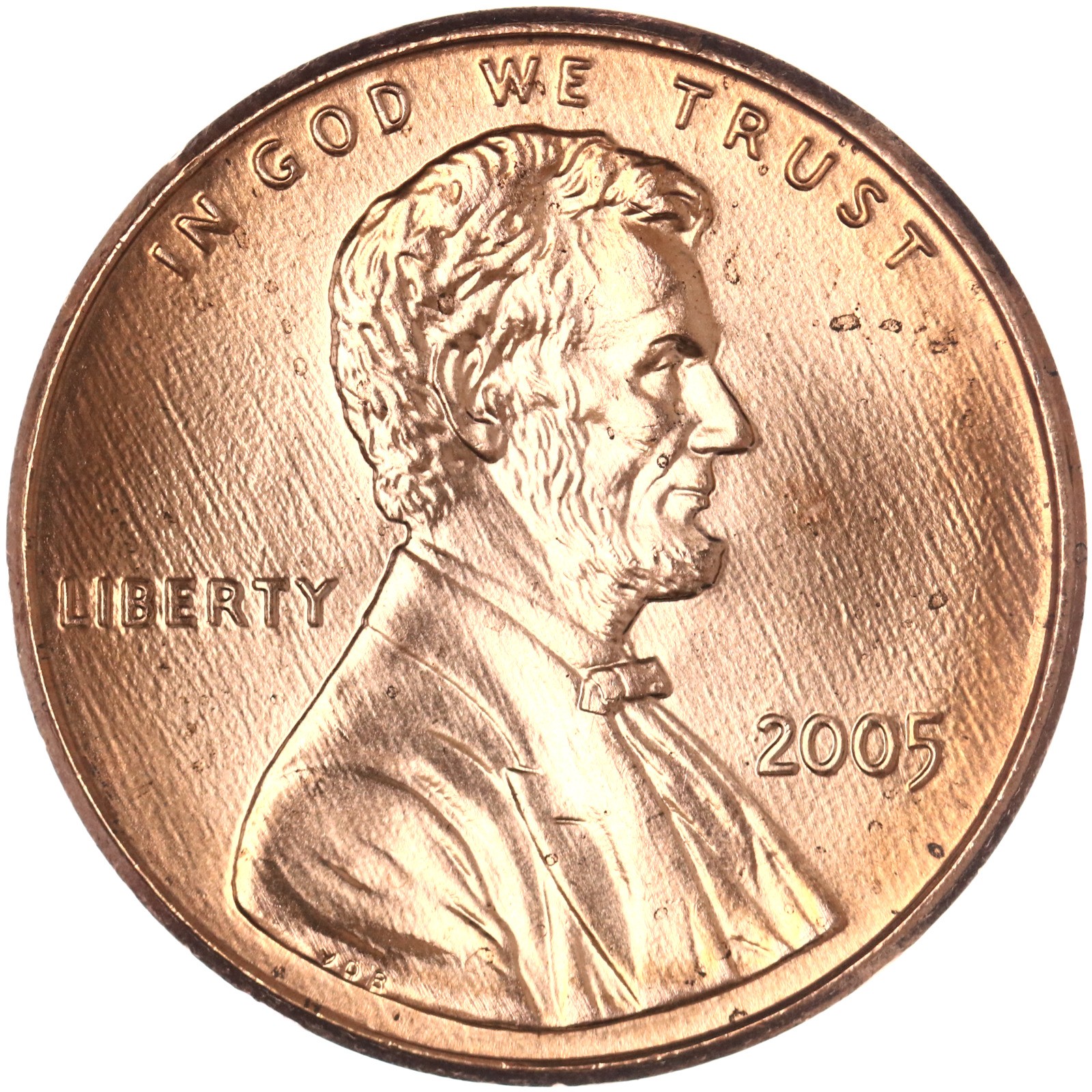 2005 (P) Lincoln Memorial Cent BU Penny