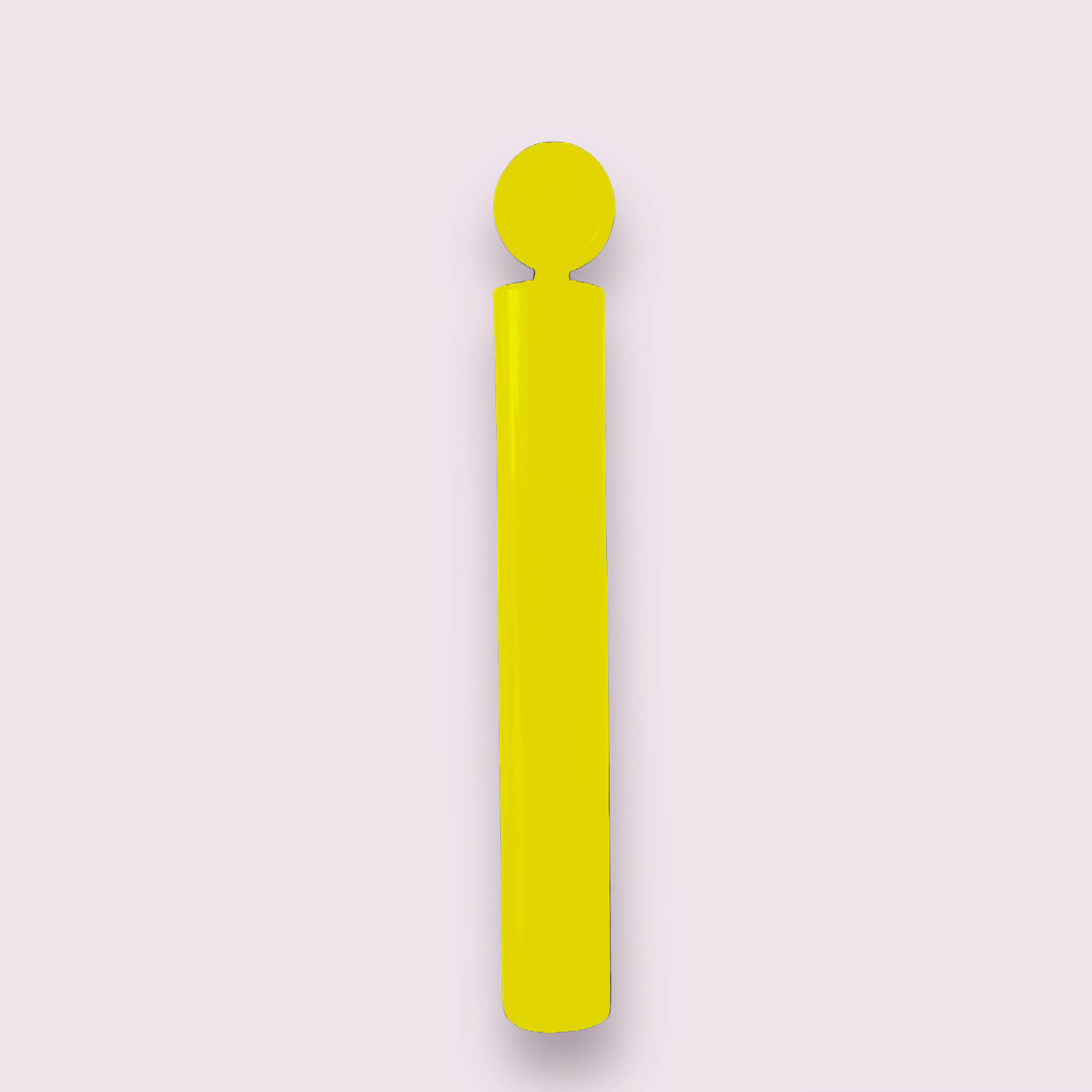 116mm Yellow King Size Pop Top Tubes - Plastic Storage (500 count)
