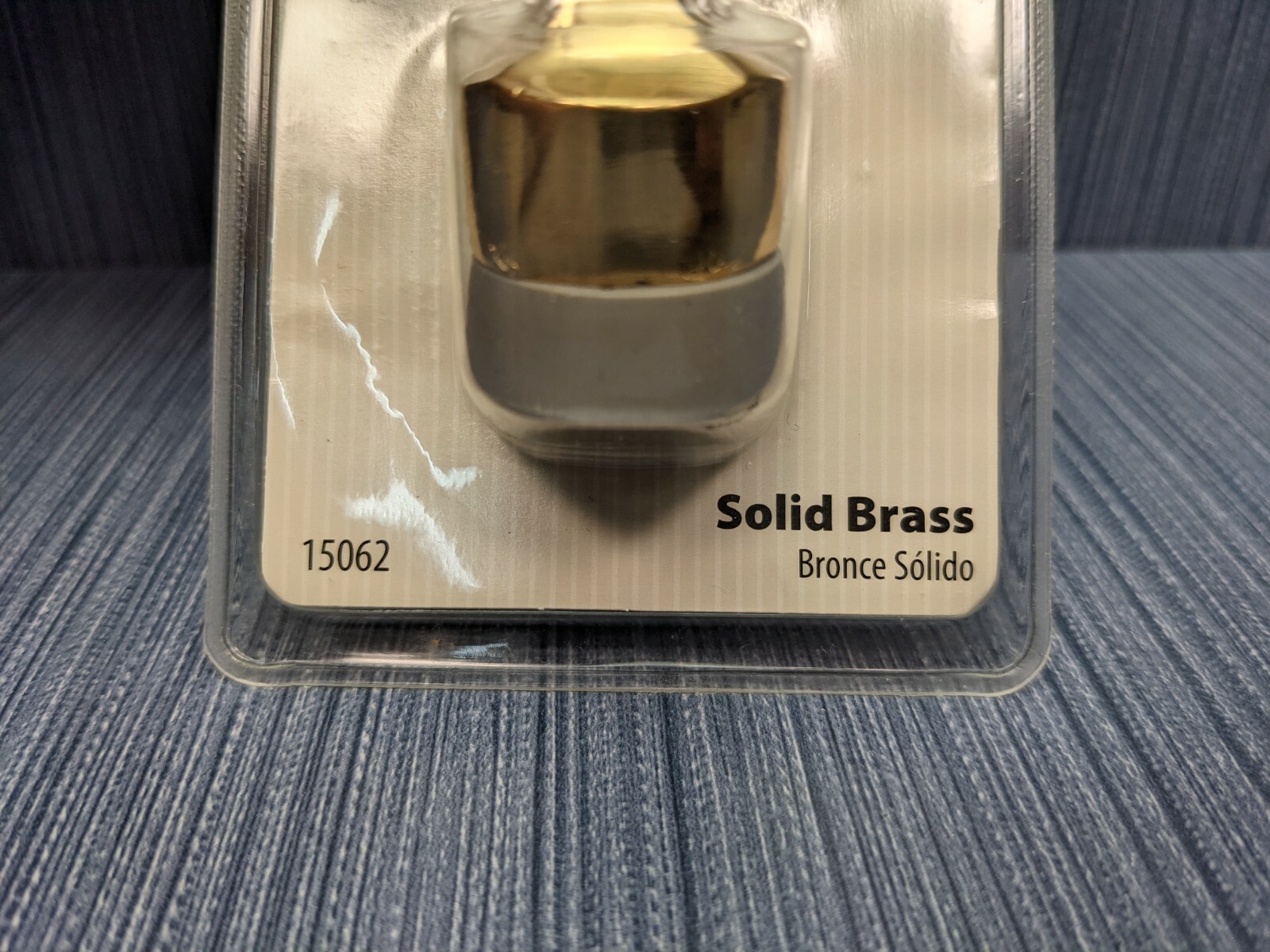 NEW Everbilt 162932 Solid Brass Kick Down Doorstop