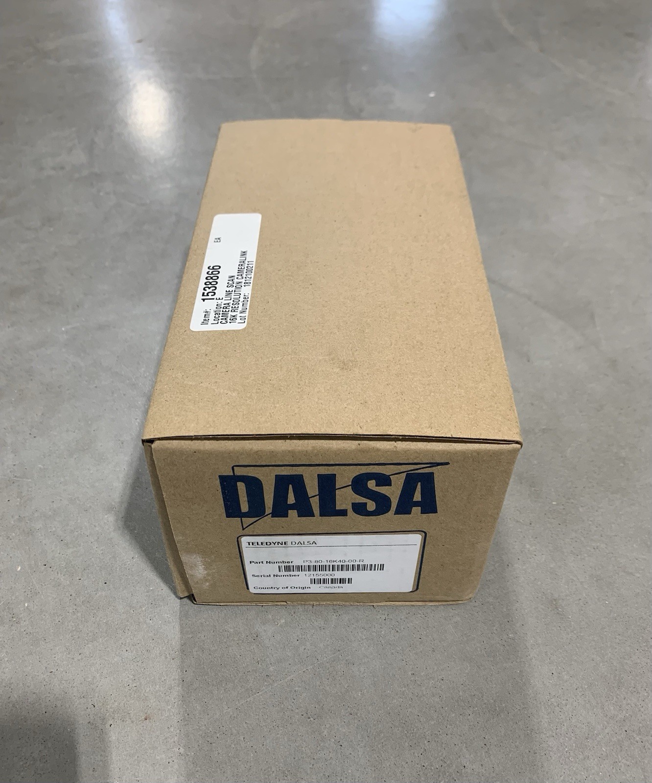 *US SELLER* Teledyne Dalsa P3-80-16K40-00-R Piranha3 16K Line Scan Camera *NIB*