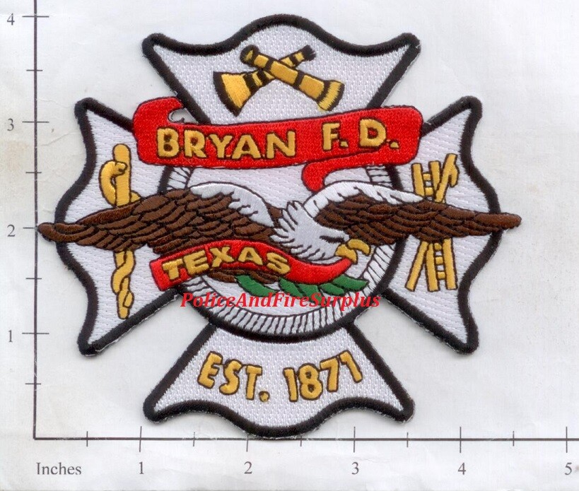 Texas - Bryan TX Fire Dept Patch