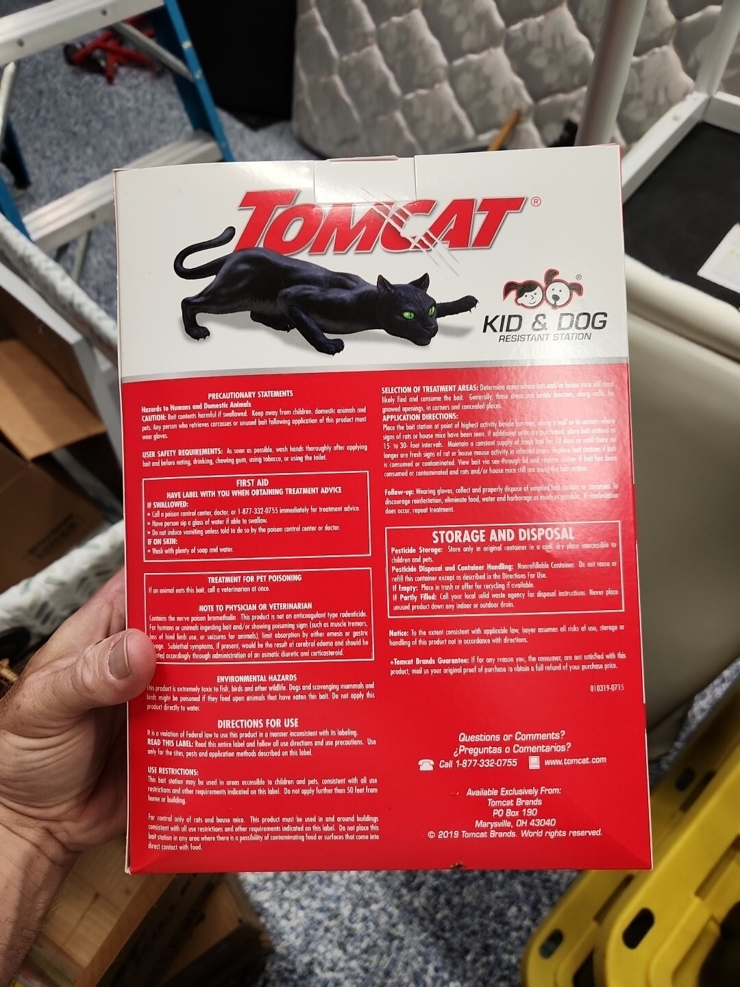 TOMCATRat and Mouse Killer Disposable Station Value Pack with 2-Disposable Bait