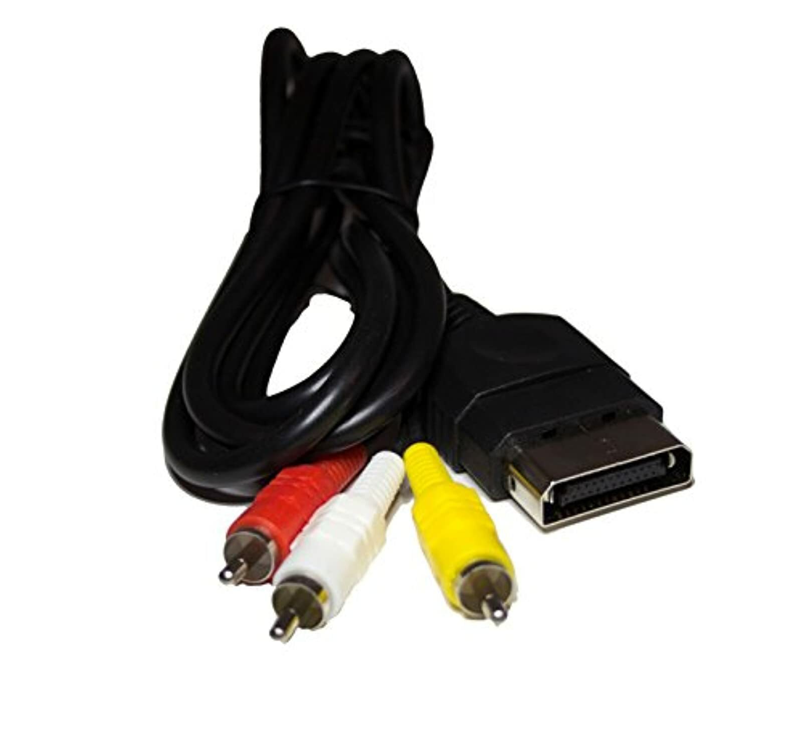 Composite AV Cable For Microsoft Xbox Original By Mars Devices Brand New 0Z