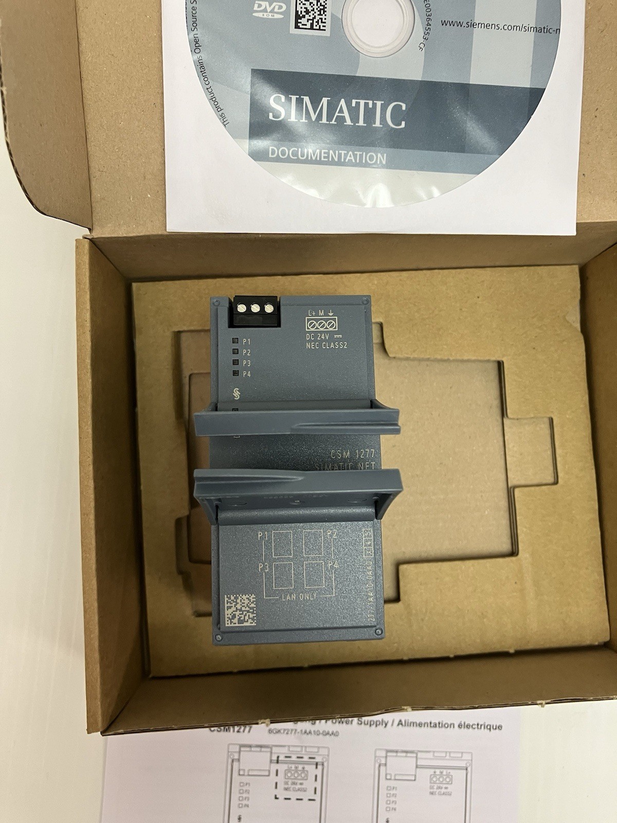 SIEMENS 6GK7277-1AA10-0AA0 Compact Switch Module CSM 1277