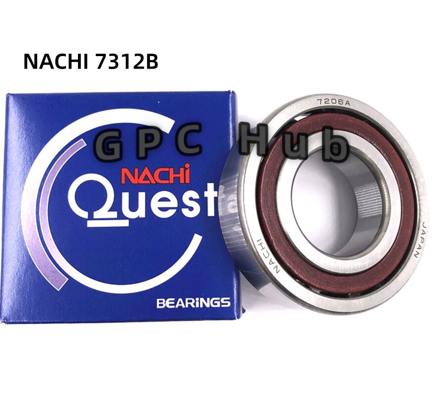 1PCS NEW NACHI 7312B Angular Contact Ball Bearings 60x130x31mm  Fast shipment