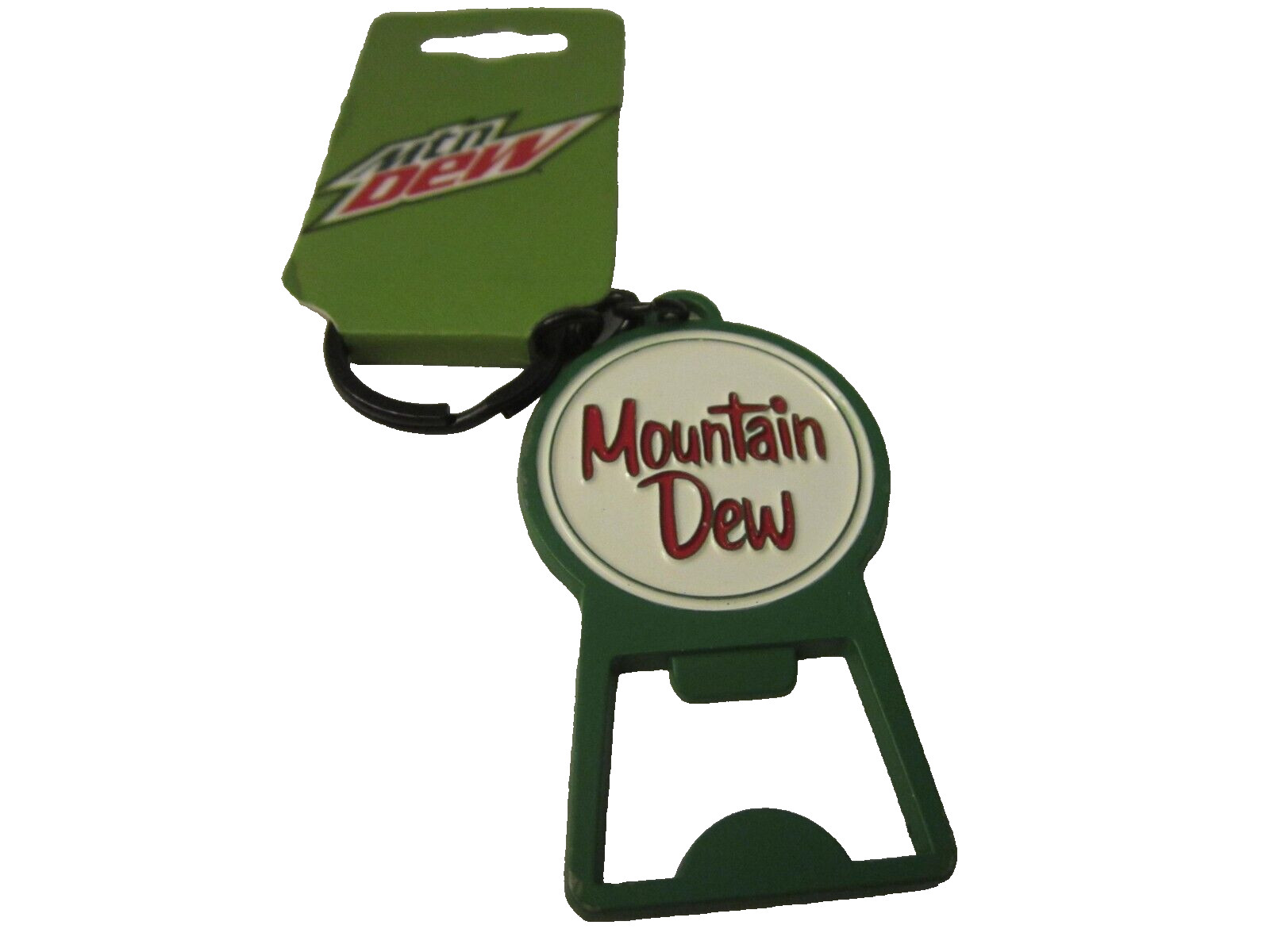 Mountain Dew Bottle Keychain Opener NEW With Tag