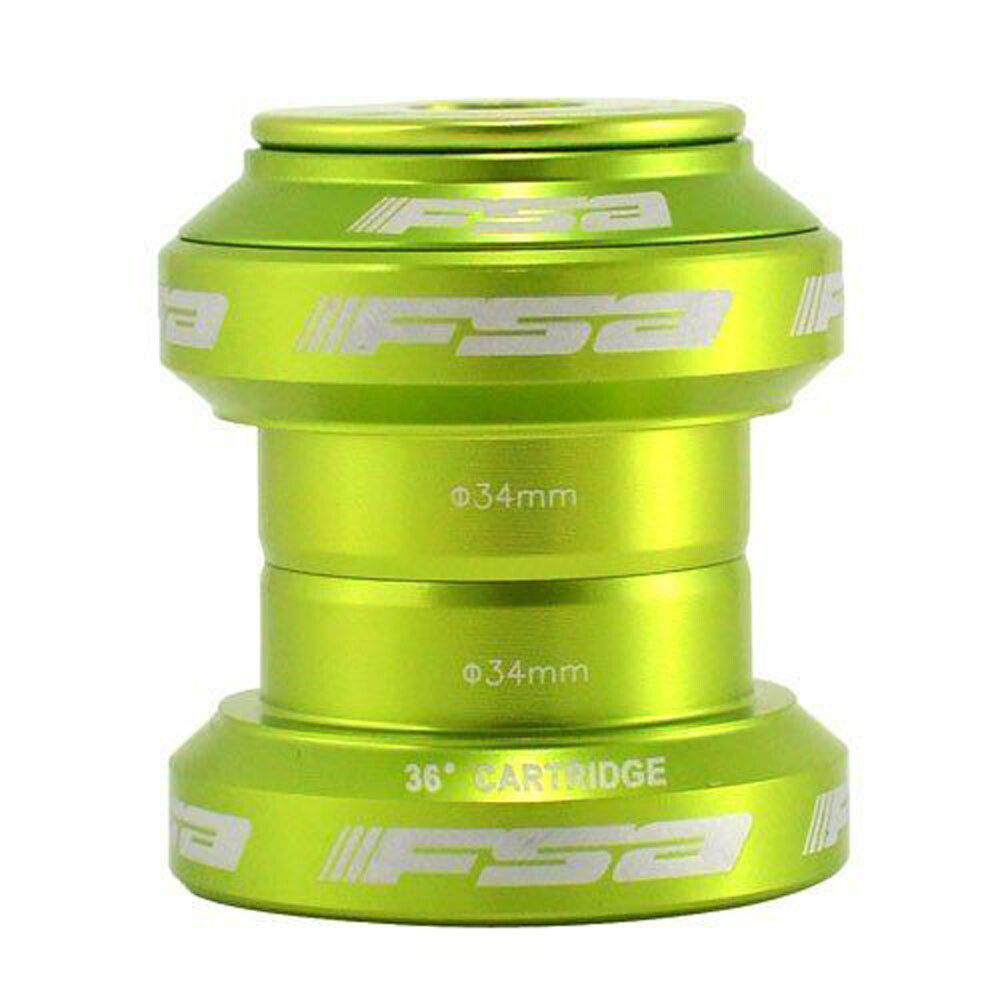 FSA Orbit MX 1-1/8" Threadless MTB Road Headset with Top Cap , Green