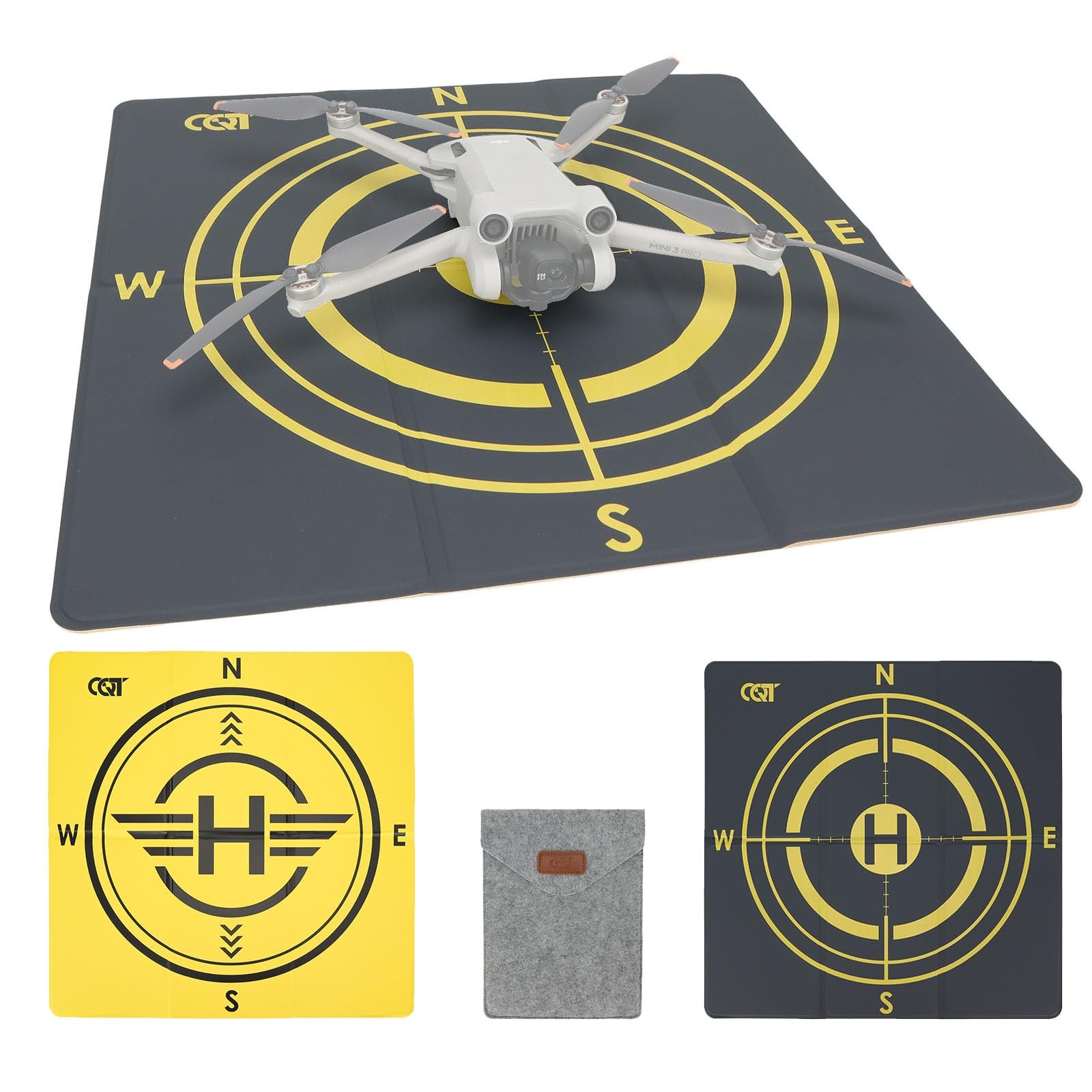 Pista de aterrizaje de drones plegable para RC Drones Helicopter Pad
