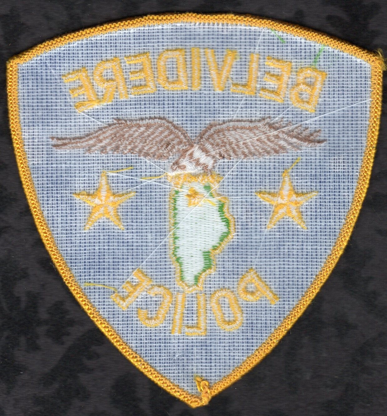 Belvidere Illinois Police Shoulder Patch