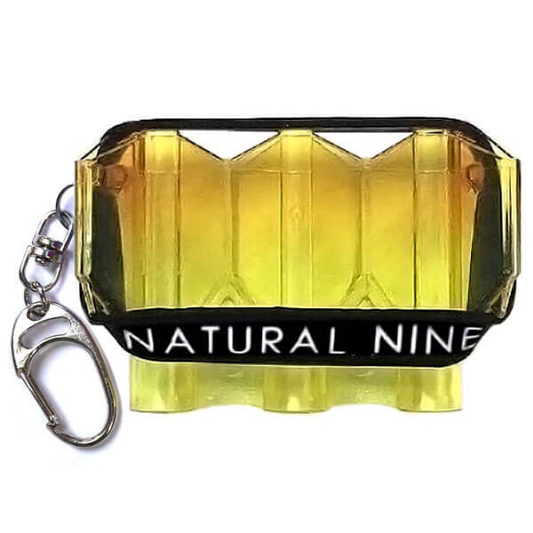 Natural Nine Crystal Twin Color Citrus Flight Case