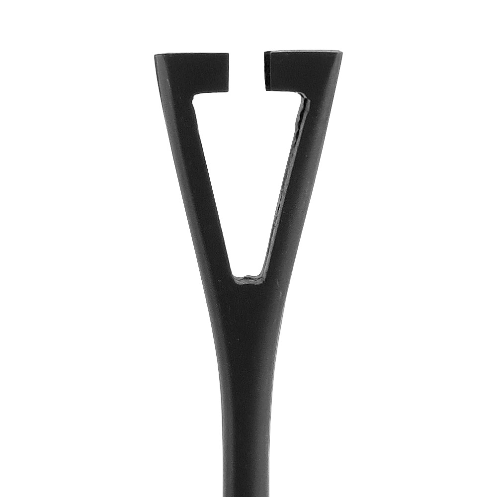 Pennington Forceps Black 6 inch Slotted piercing tool