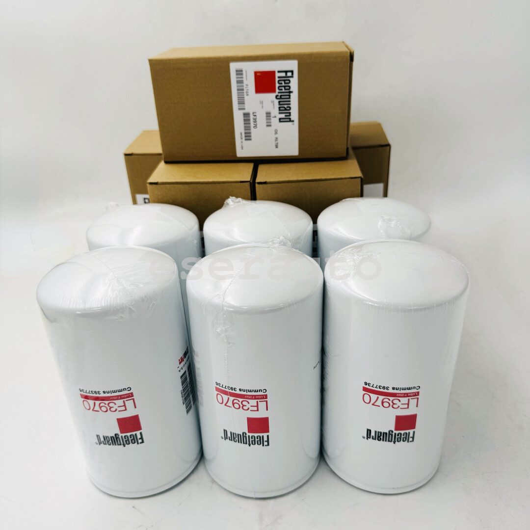 6 Pack Fleetguard LF3970 Oil Filter Fits For Cummins Ford Freightliner Kenworth