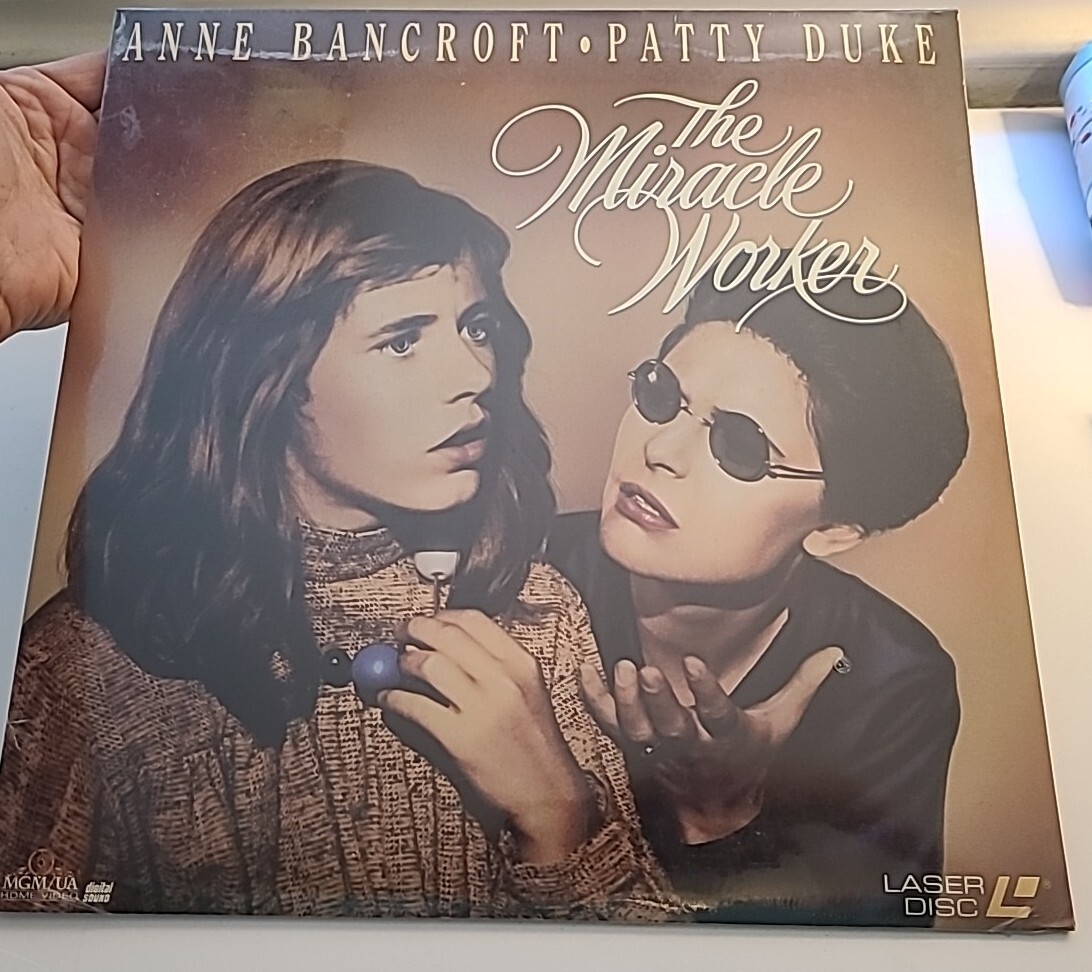 THE MIRACLE WORKER Laserdisc LD NEW SEALED Anne Bancroft, Patty Duke 1962 NICE!