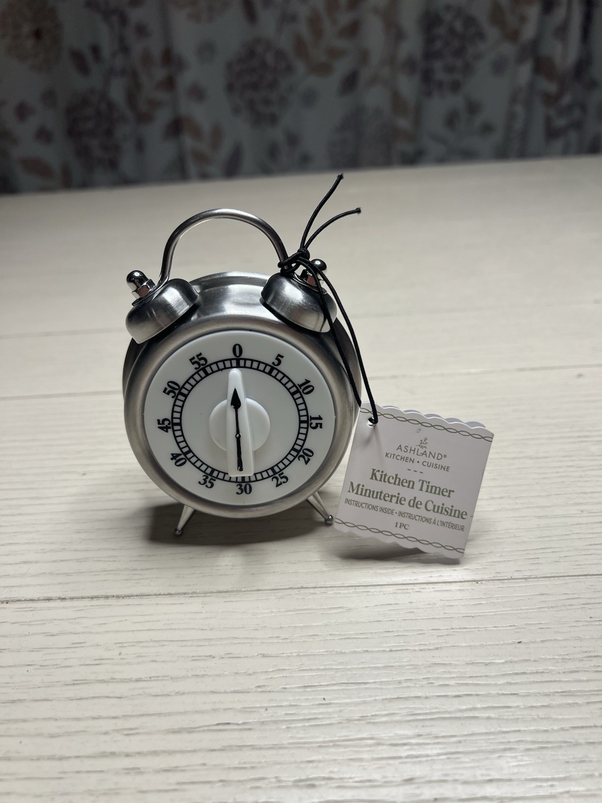 Kitchen Timer 60 Minute Dial NOS Ashland 4.5”