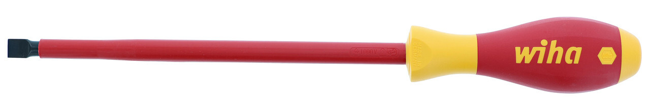 Wiha 92028 Insulated SoftFinish Slotted Screwdriver 10.0