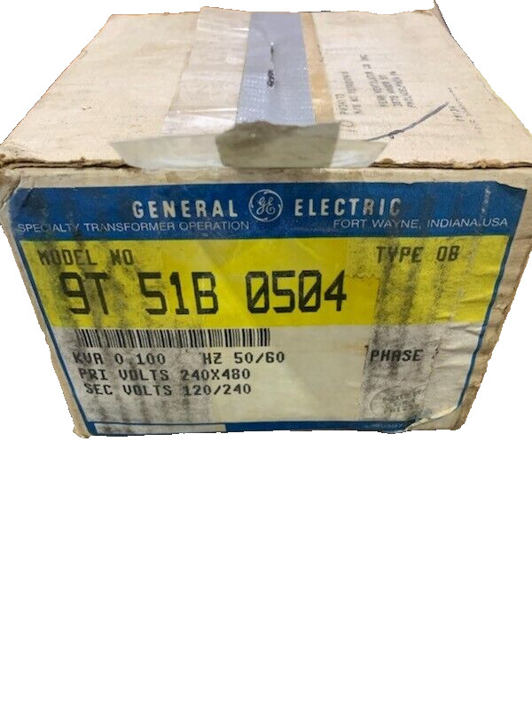 *NOS* GE 9T51B0504 .100KVA Transformer