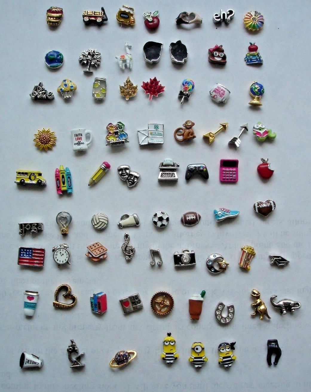 Origami Owl Charms-Back to School Ship Free Buy 4+ Get Free Charm