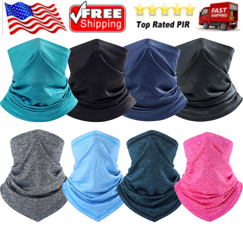 Sports Balaclava Face Mask UV Protection Outdoor Neck Gaiter for Men Women