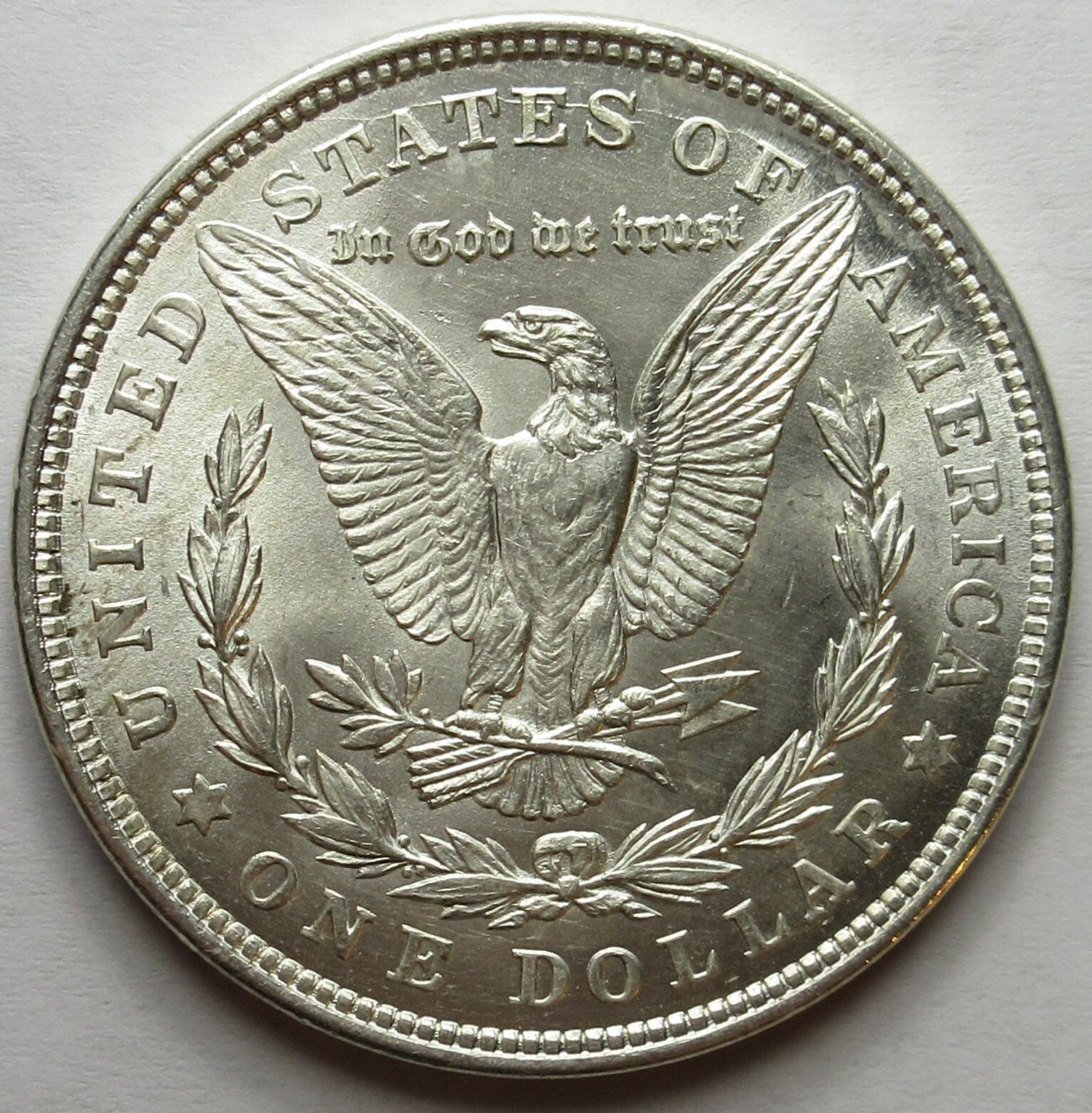 1921 Silver Morgan Dollar -UNC- (#31a)
