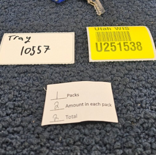 (2 PCS) TOOL CACHE 56103: Padlock 40mm With 2 Keys
