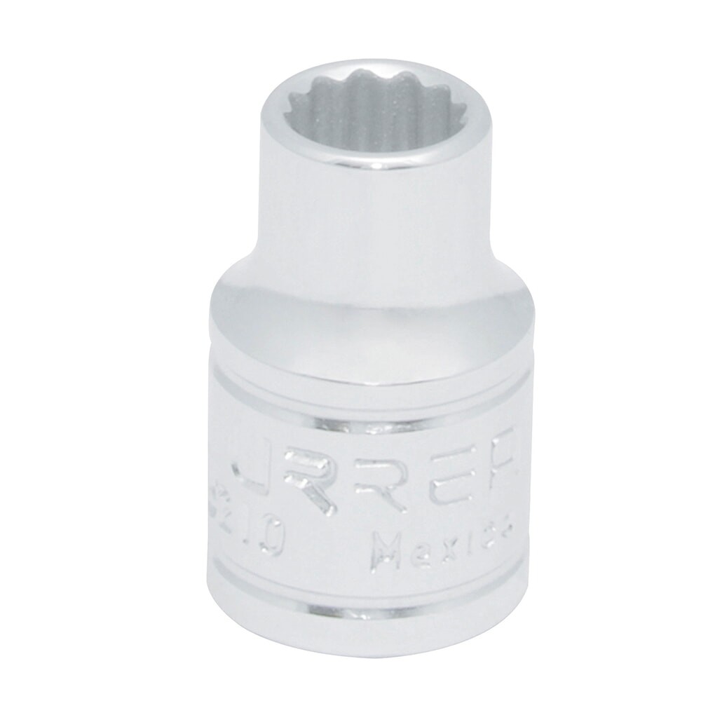 URREA 5210 3/8" Drive Chrome Standard Socket 12 Point 5/16"