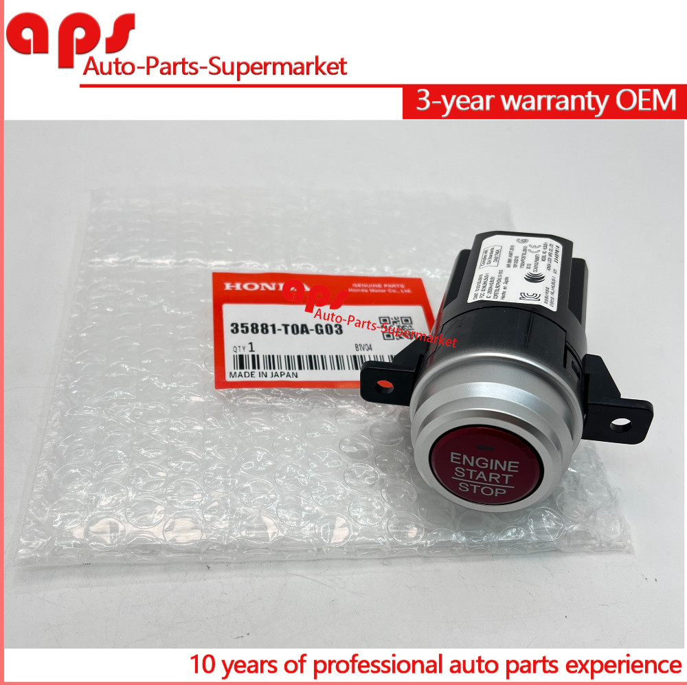 OEM New Engine Start Stop Switch For 2012-2018 Honda CR-V 2.4L 35881-T0A-G03