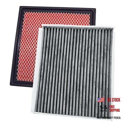 Engine & Cabin Air Filter for F-150 (2015-2023),Navigator(2018