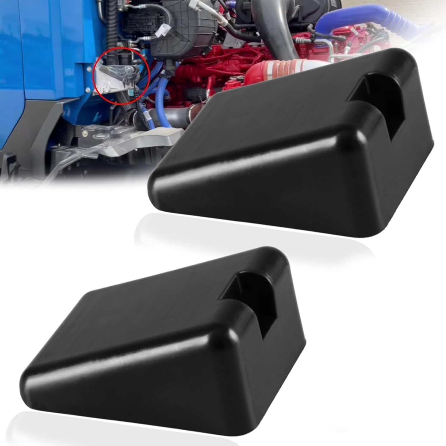 2x Hood Support Bushings for Peterbilt 567 579 Kenworth T680 T880 M75681
