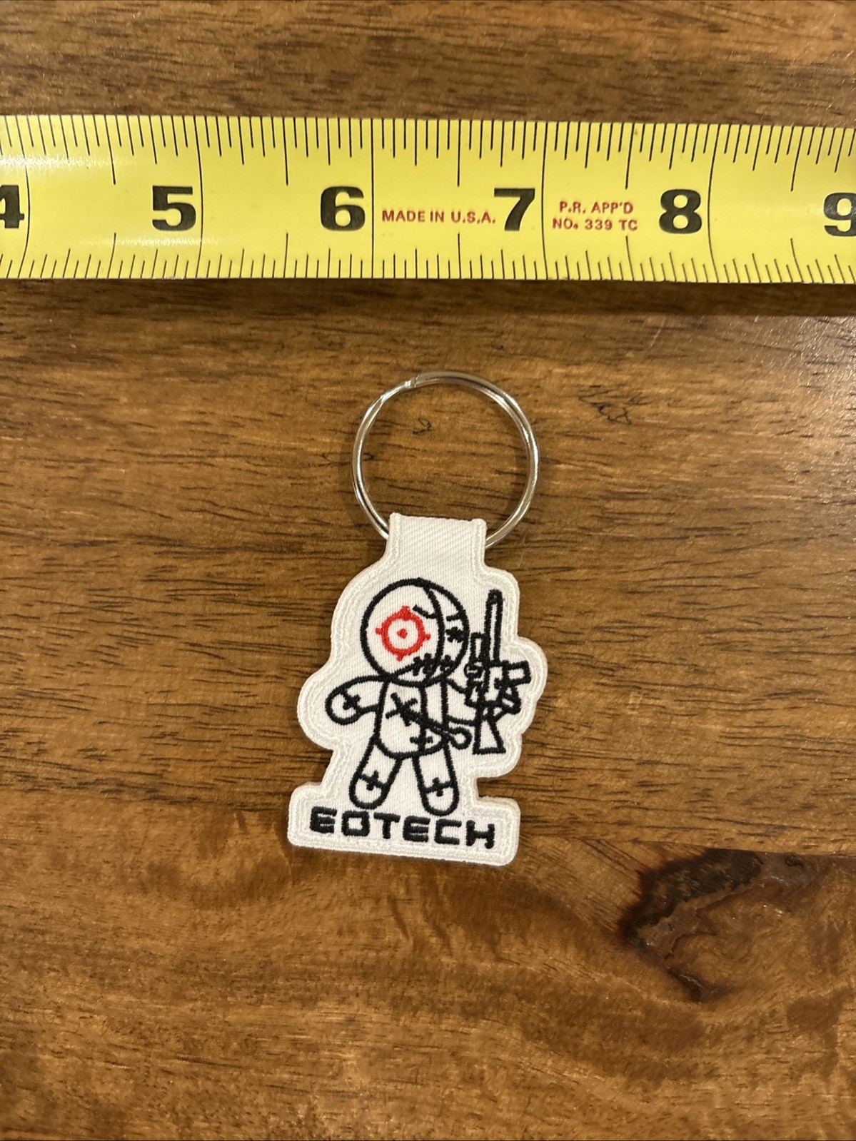 Eotech Battle Proven Embroidered Key Chain FOB Red Dot Sight Optics Shot Show