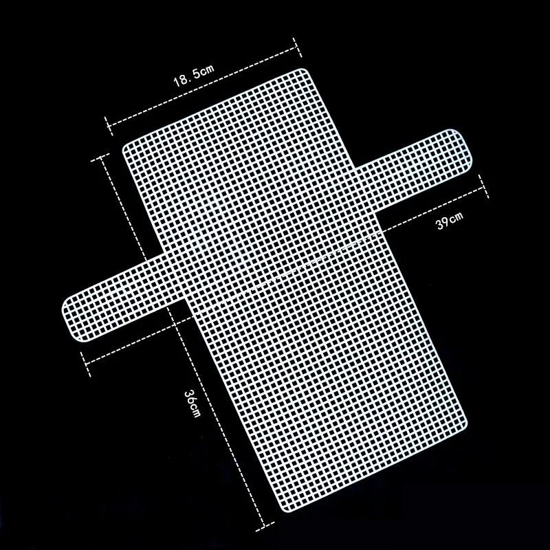 Auxiliary Weaving Plastic Mesh Kit Plastic Grid Weaving Helper DIY Bag Accessory