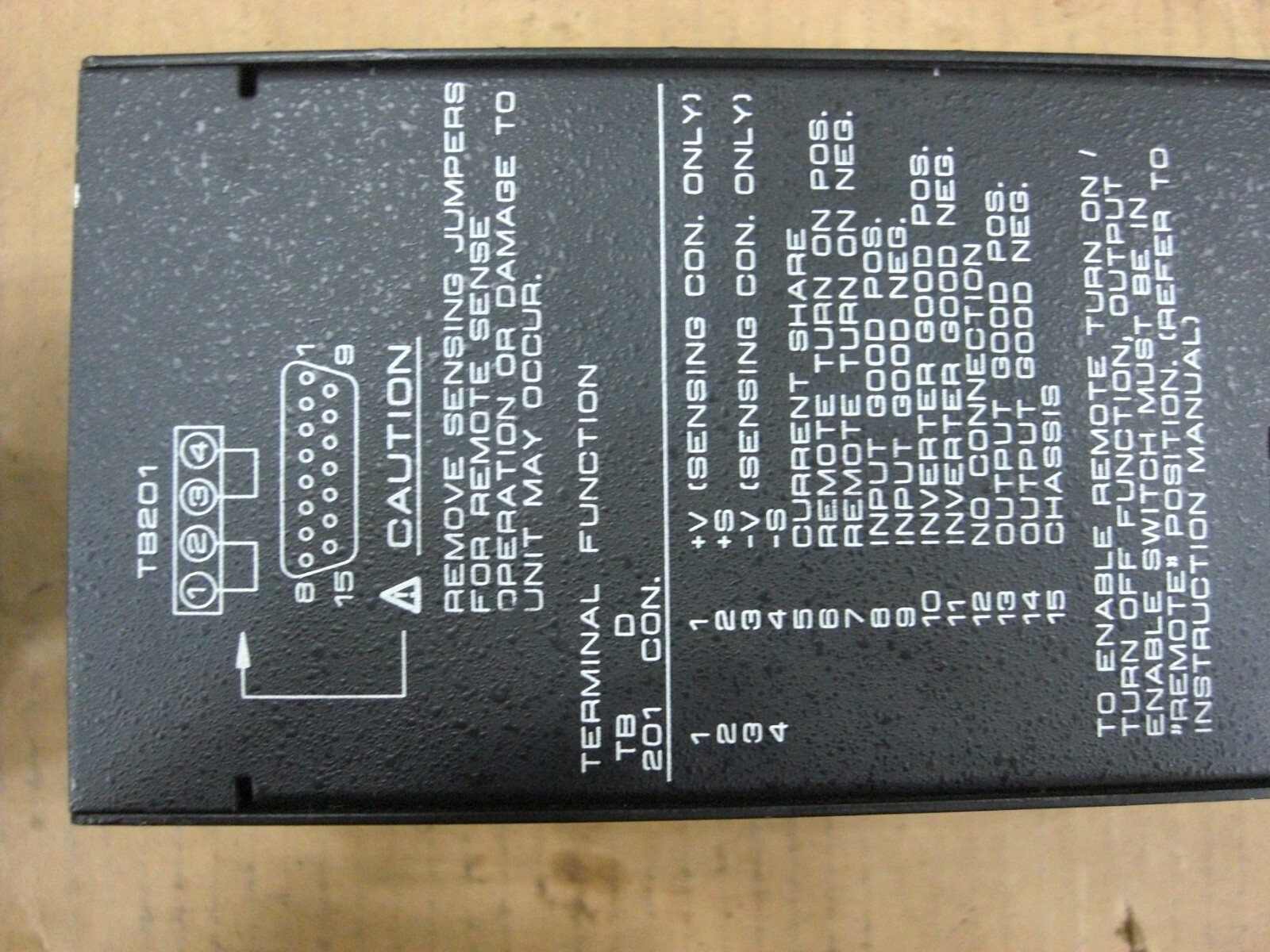 Lambda Regulated Power Supply SE-500-3 115VAC - 24VDC