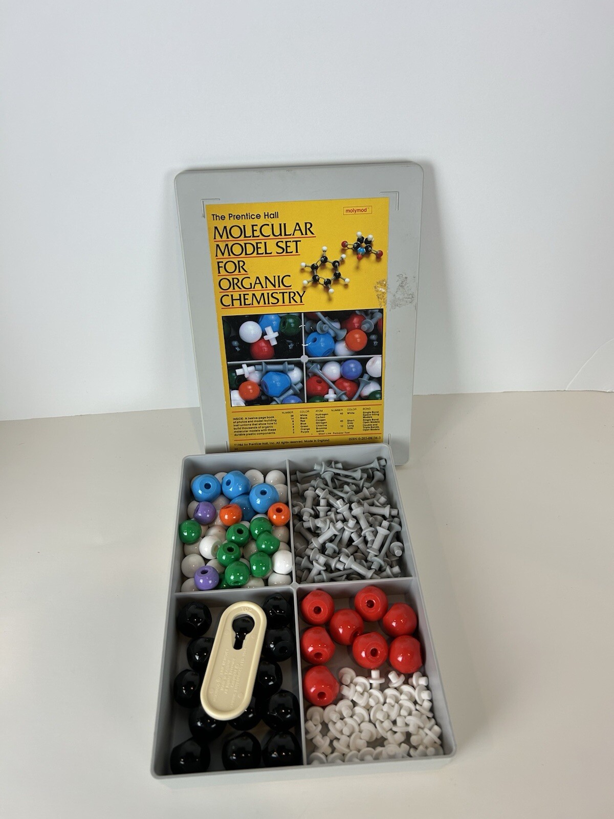 Prentice Hall Molecular Model Set for Organic Chemistry, Made in England