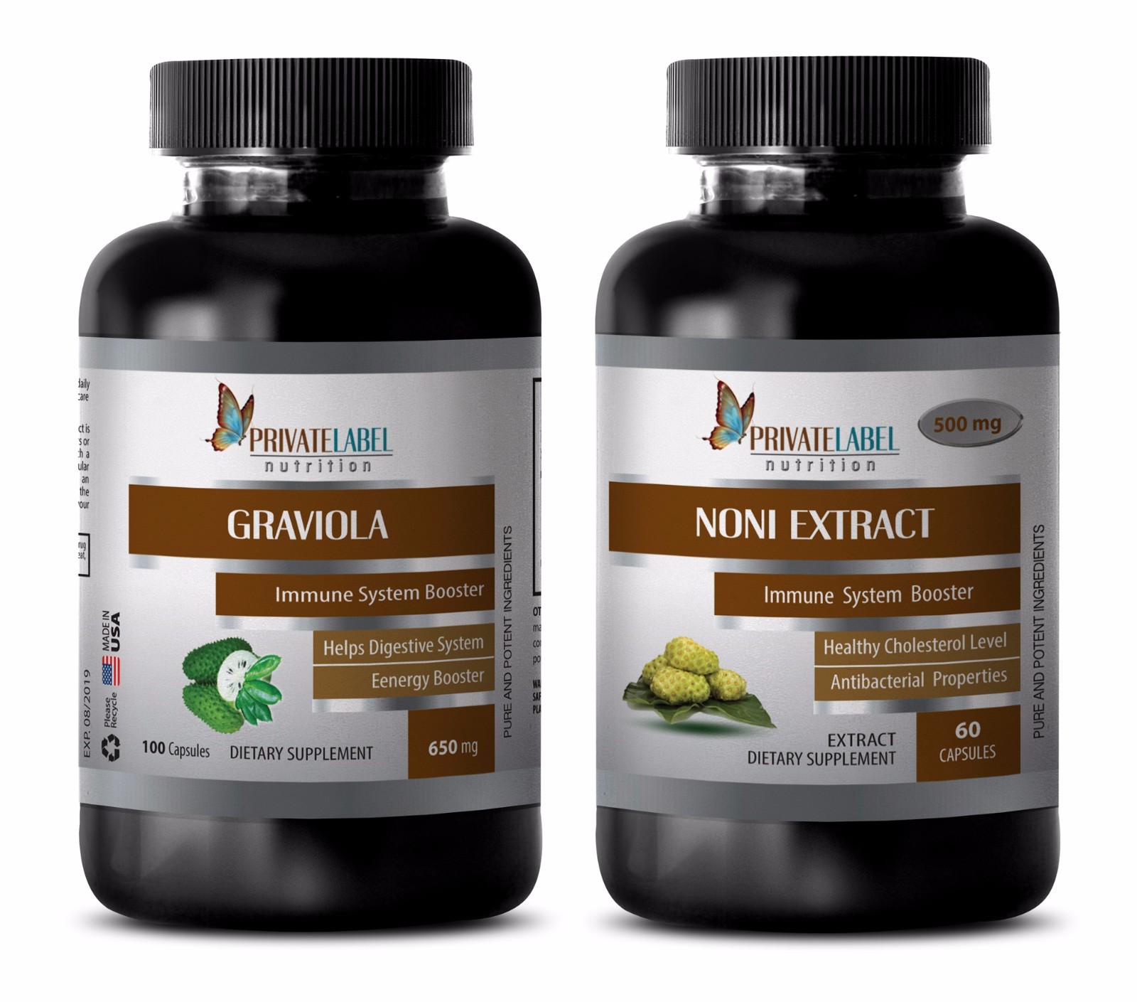 Weight loss herbs - GRAVIOLA – NONI Combo - graviola diet - fat burner pills