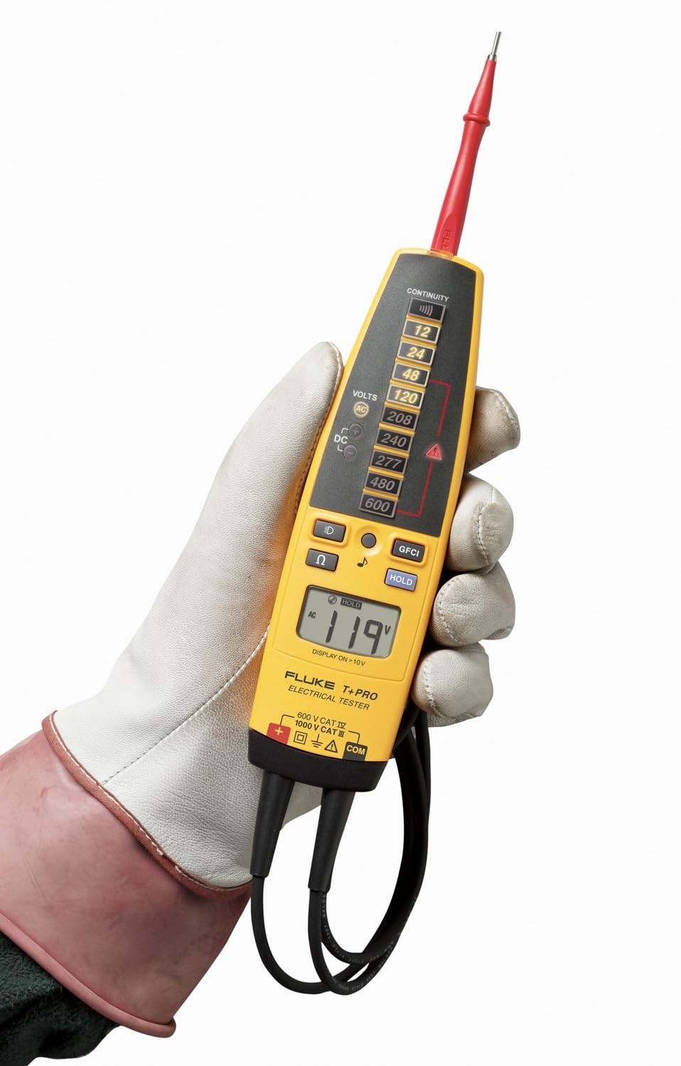 T+PRO Electrical Tester Small, Yellow