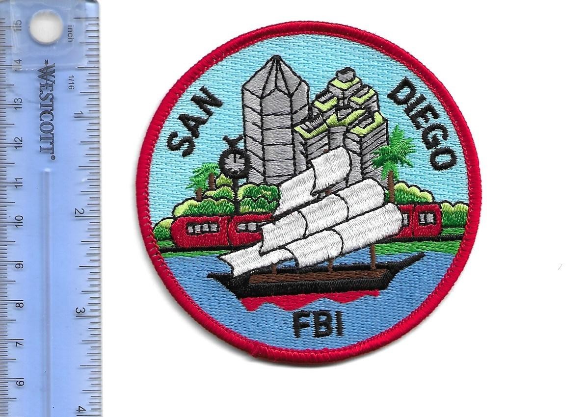 FBI San Deigo patch - California