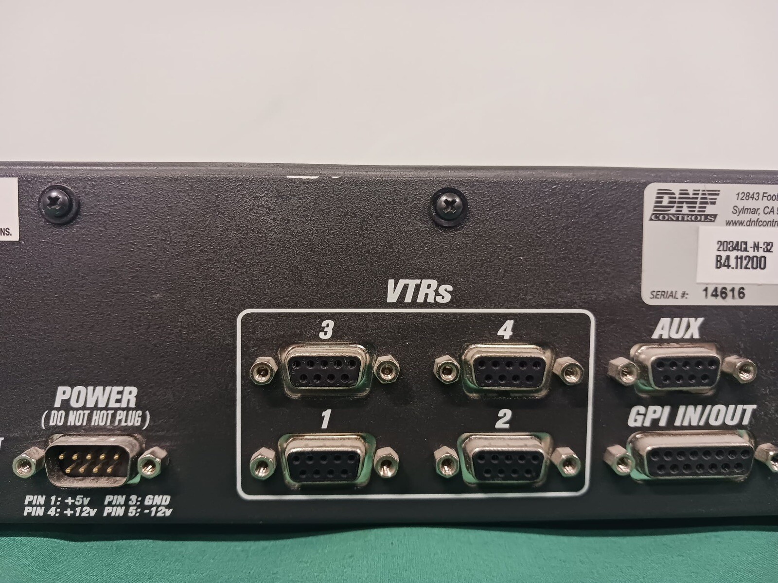 DNF ST300 VTR/DDR Controller & ST420 ShotBox