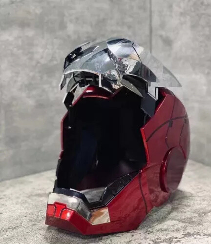 AUTOKING Iron Man MK5 1:1 Helmet Wearable Voice-control Mask Cosplay Golden Ver.