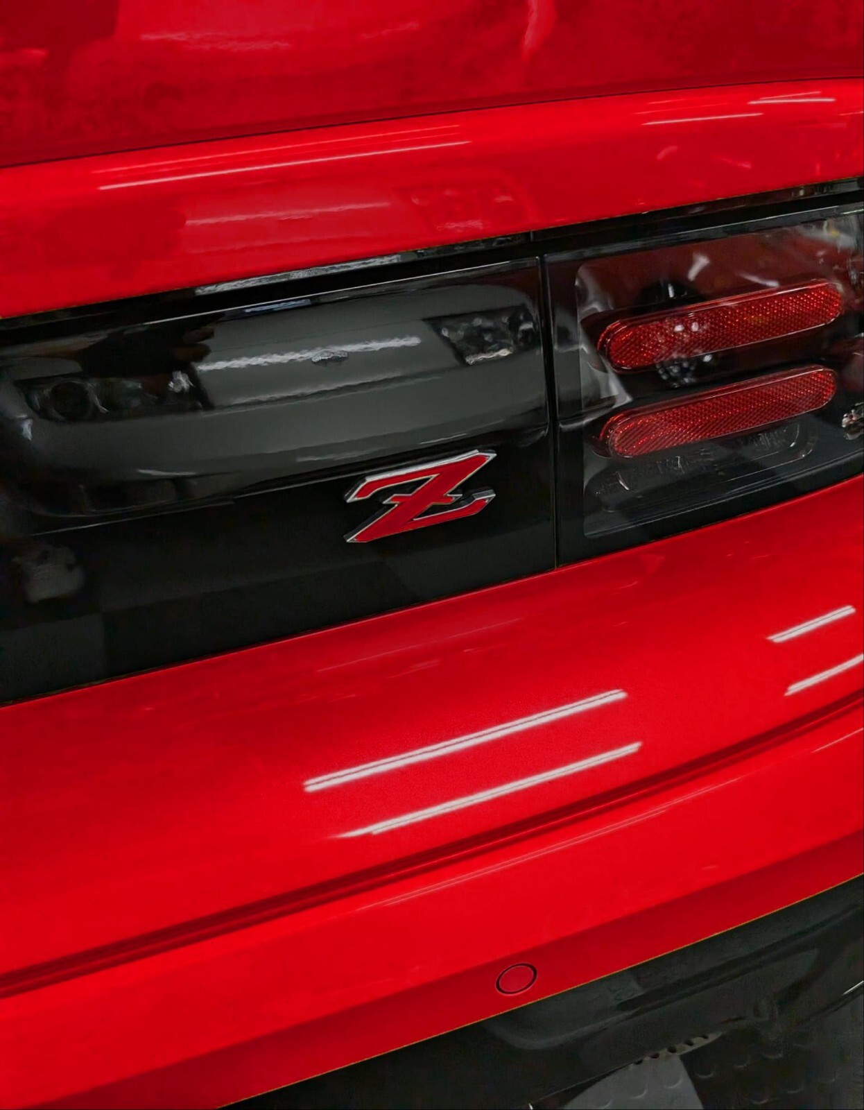 2023 2024 Nissan Z Factory Spirit Passion Red Rear Emblem Color INSERT RZ34