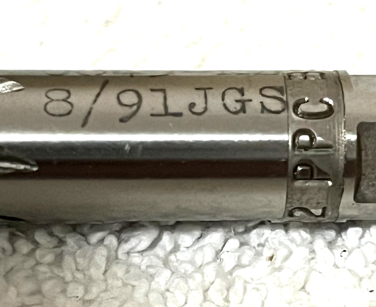 22 PPC CHAMBER REAMER W/LIVE PILOT GUN SMITH TOOL #31