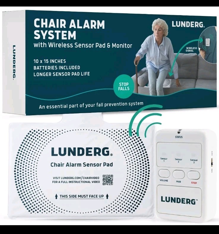 NEW Lunderg Early Alert Chair Alarm System