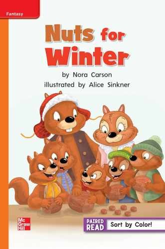 Reading Wonders Leveled Reader Nuts for - Paperback, by DONALD BEAR - Very Good