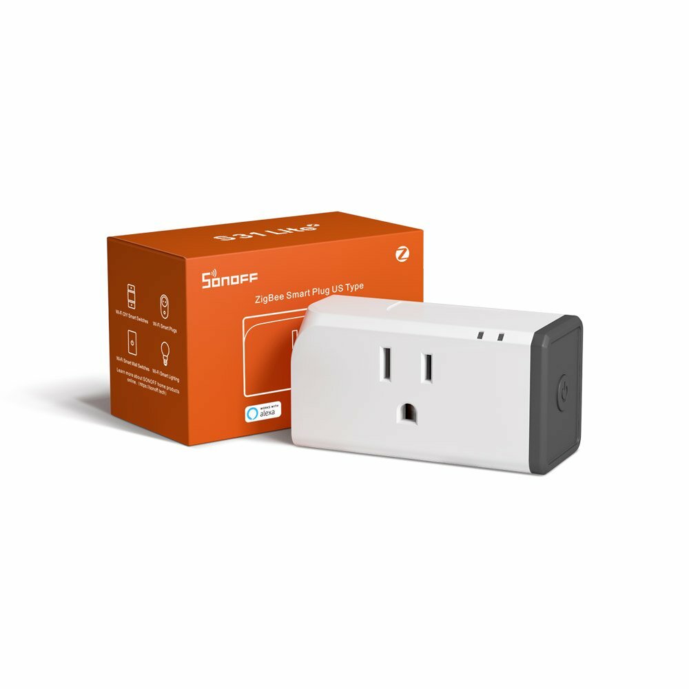 2Pack SONOFF Zigbee Smart Socket Plug APP Voice Remote Control Switches S31 Lite
